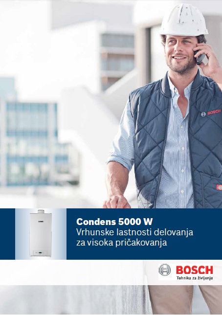 Brošura Bosch Condens 5000W